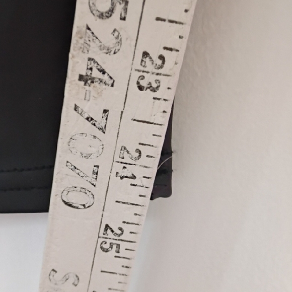 Venti6 Black Faux Leather Leggings Lined Women's Large Stretchy - Picture 6 of 13